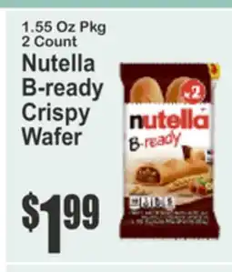 Food Universe Nutella B-ready Crispy Wafer offer