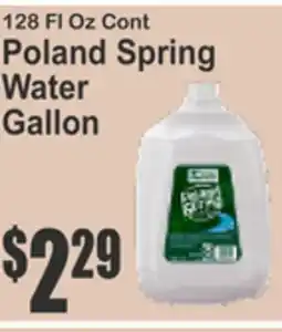Food Universe Poland Spring Water Gallon offer