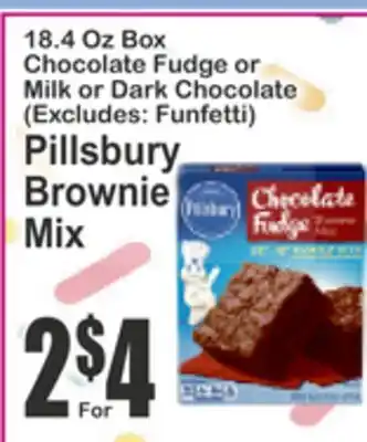 Food Universe Pillsbury Brownie Mix offer