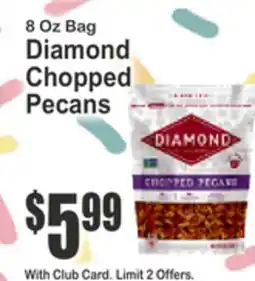 Food Universe 8 Oz Bag Diamond Chopped Pecans offer