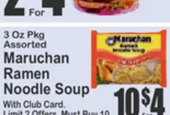 Food Universe Maruchan Ramen Noodle Soup offer
