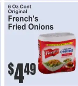 Food Universe French's Fried Onions offer