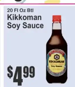 Food Universe 20 Fl Oz Btl Kikkoman Soy Sauce offer