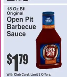 Food Universe Open Pit Barbecue Sauce offer