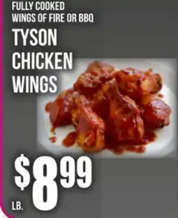 Food Universe TYSON CHICKEN WINGS offer