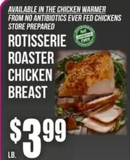 Food Universe ROTISSERIE ROASTER CHICKEN BREAST offer