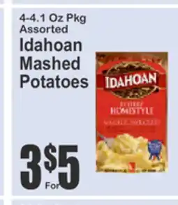 Food Universe 4-4.1 Oz Pkg Assorted Idahoan Mashed Potatoes offer