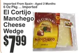 Food Universe El Cortijo Manchego Cheese Wedge offer