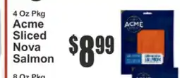 Food Universe 4 Oz Pkg Acme Sliced Nova Salmon offer
