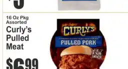 Food Universe 16 Oz Pkg Assorted Curly's Pulled Meat offer