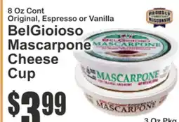 Food Universe BelGioioso Mascarpone Cheese Cup offer