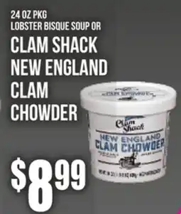 Food Universe CLAM SHACK NEW ENGLAND CLAM CHOWDER offer