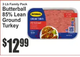 Food Universe Butterball 85% Lean Ground Turkey offer