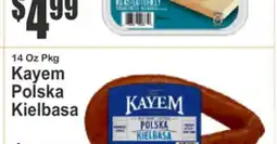 Food Universe Kayem Polska Kielbasa offer