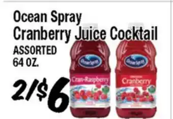 Western Beef Ocean Spray Cranberry Juice Cocktail offer