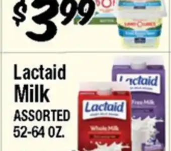 Western Beef Lactaid Milk offer