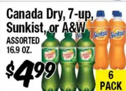 Western Beef Canada Dry, 7-up, Sunkist, or A&W offer