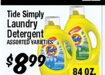 Western Beef Tide Simply Laundry Detergent offer