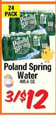 Western Beef Poland Spring Water offer