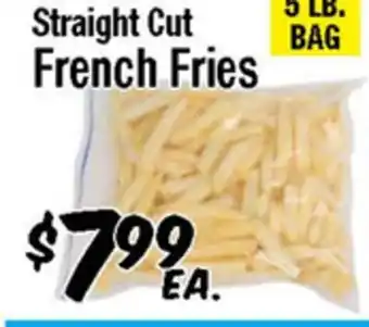 Western Beef Straight Cut French Fries offer