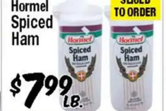 Western Beef Hormel Spiced Ham offer