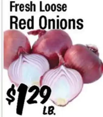 Western Beef Fresh Loose Red Onions offer