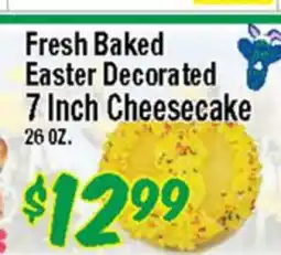 Western Beef Fresh Baked Easter Decorated 7 Inch Cheesecake offer