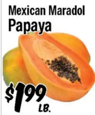 Western Beef Mexican Maradol Papaya offer