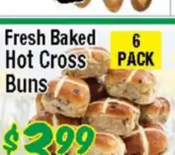 Western Beef Fresh Baked Hot Cross Buns offer
