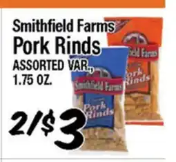 Western Beef Smithfield Farms Pork Rinds offer