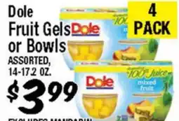 Western Beef Dole Fruit Gels or Bowls offer