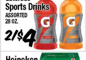 Western Beef Gatorade Sports Drinks offer