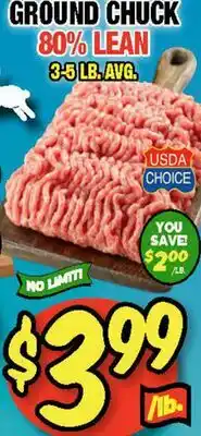 Western Beef GROUND CHUCK 80% LEAN offer