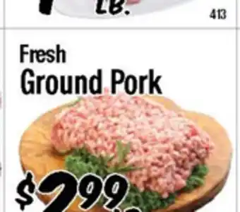 Western Beef Fresh Ground Pork offer