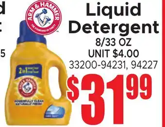 Jetro ARM & HAMMER Liquid Detergent offer