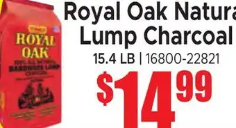 Jetro Royal Oak Natural Lump Charcoal offer