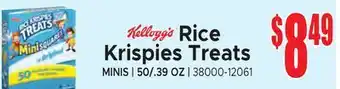 Jetro Kellogg's Rice Krispies Treats offer