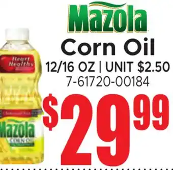 Jetro Mazola Corn Oil offer