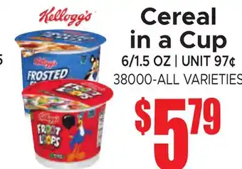 Jetro Kellogg's Cereal in a Cup offer