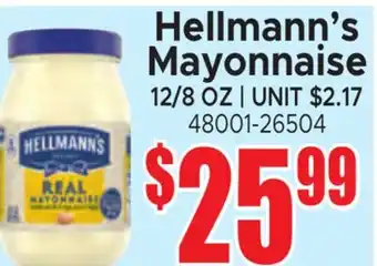 Jetro Hellmann's Mayonnaise offer