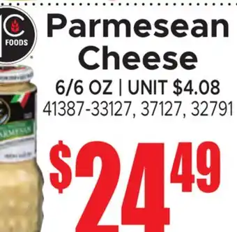 Jetro Parmesean Cheese offer