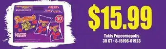 Jetro Takis Popcornopolis offer