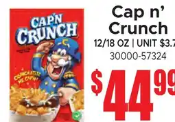 Jetro Cap n' Crunch offer