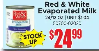 Jetro Red & White Evaporated Milk offer