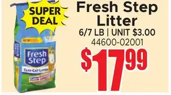 Jetro Fresh Step Litter offer