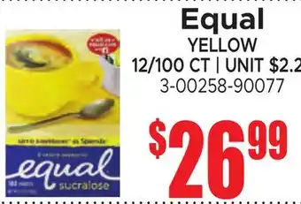 Jetro Equal YELLOW offer