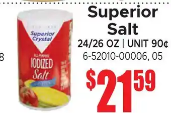 Jetro Superior Salt offer
