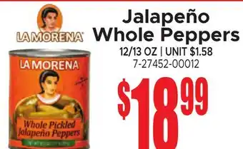 Jetro Jalapeño Whole Peppers offer