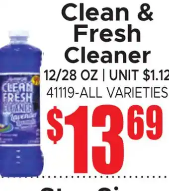 Jetro Clean & Fresh Cleaner offer
