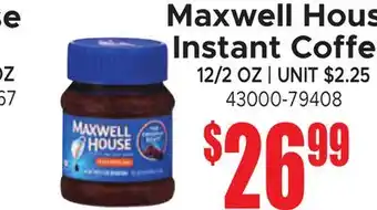 Jetro Maxwell House Instant Coffee offer